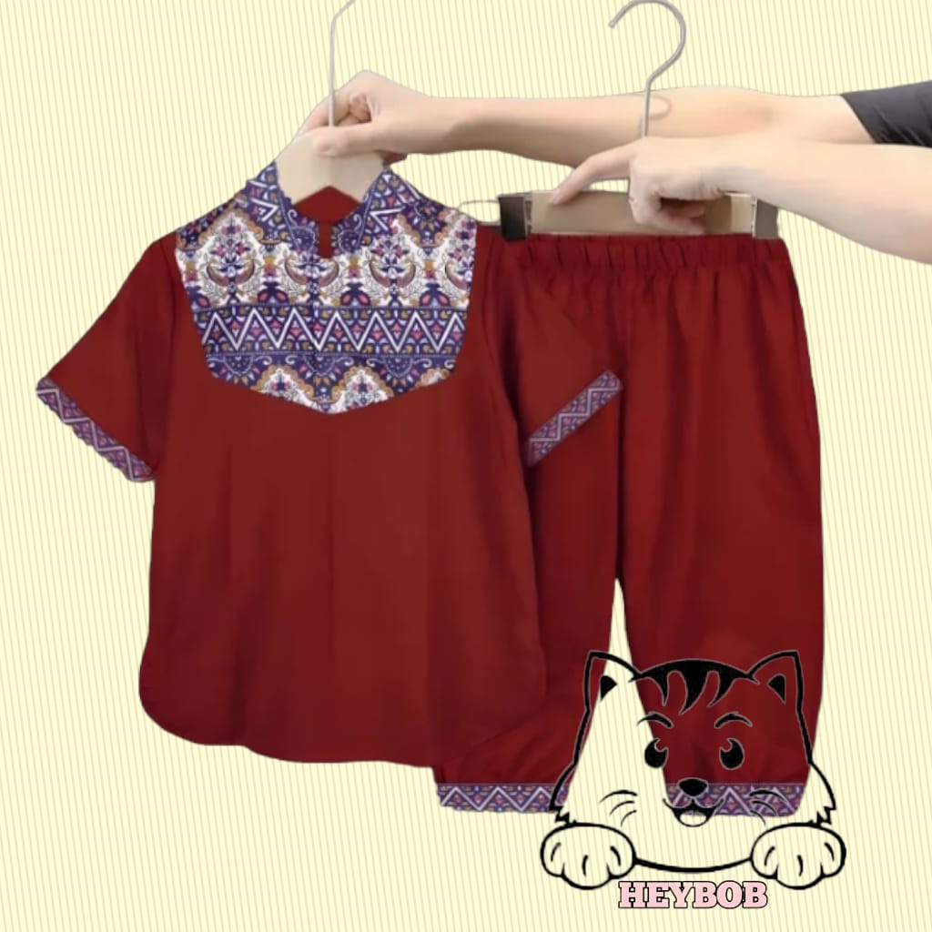 SETELAN BAJU KOKO BATIK IRAK MODEL TERBARU 2023 BONUS PECI / SETELAN BAJU KOKO ANAK LAKI LAKI / BAJU