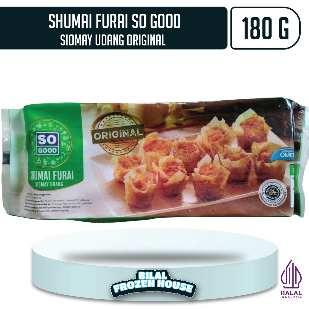 

So Good Shumai Furai 180gr - Siomay Udang