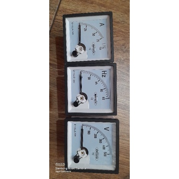 Paket volt,amper & hz meter