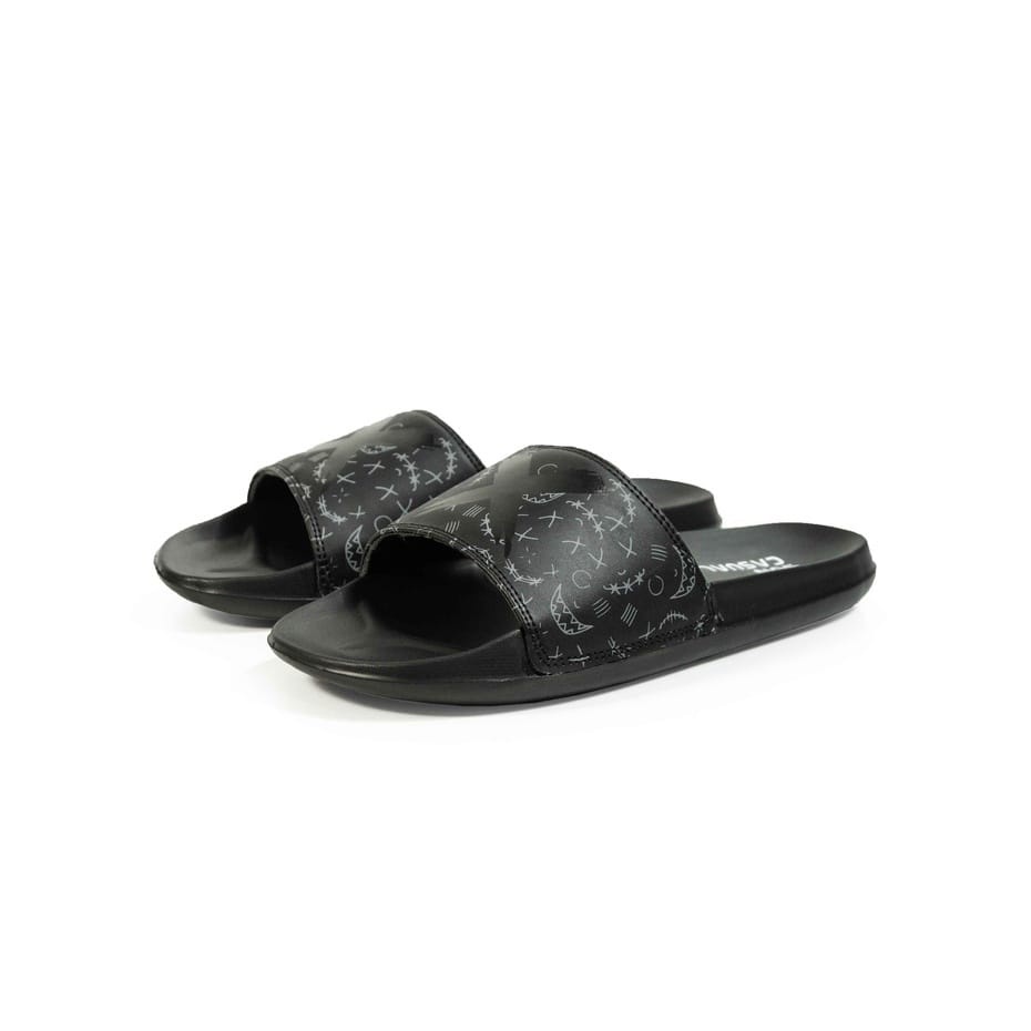 Sun Casual - Patrol Full Black | Slippers Slide | Sandal Pria | Sandal Wanita | Sandal Unisex