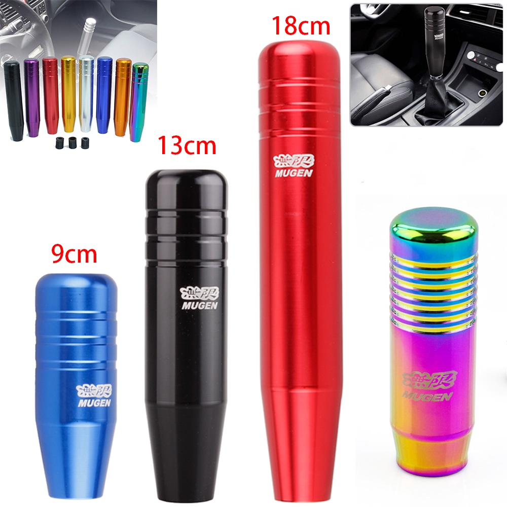 Knop Perseneling Mobil /handle Perseneling Mobil/Shift Knob Mugen Universal Import/Gear Shift Knob Mobil Tuas Persneling Bahan Alumunium/Knop Handle Gigi Manual/Car Shift Knob  Universal Import /Tuas Persneling Model Panjang/Shift Knop Perseneling Mobil