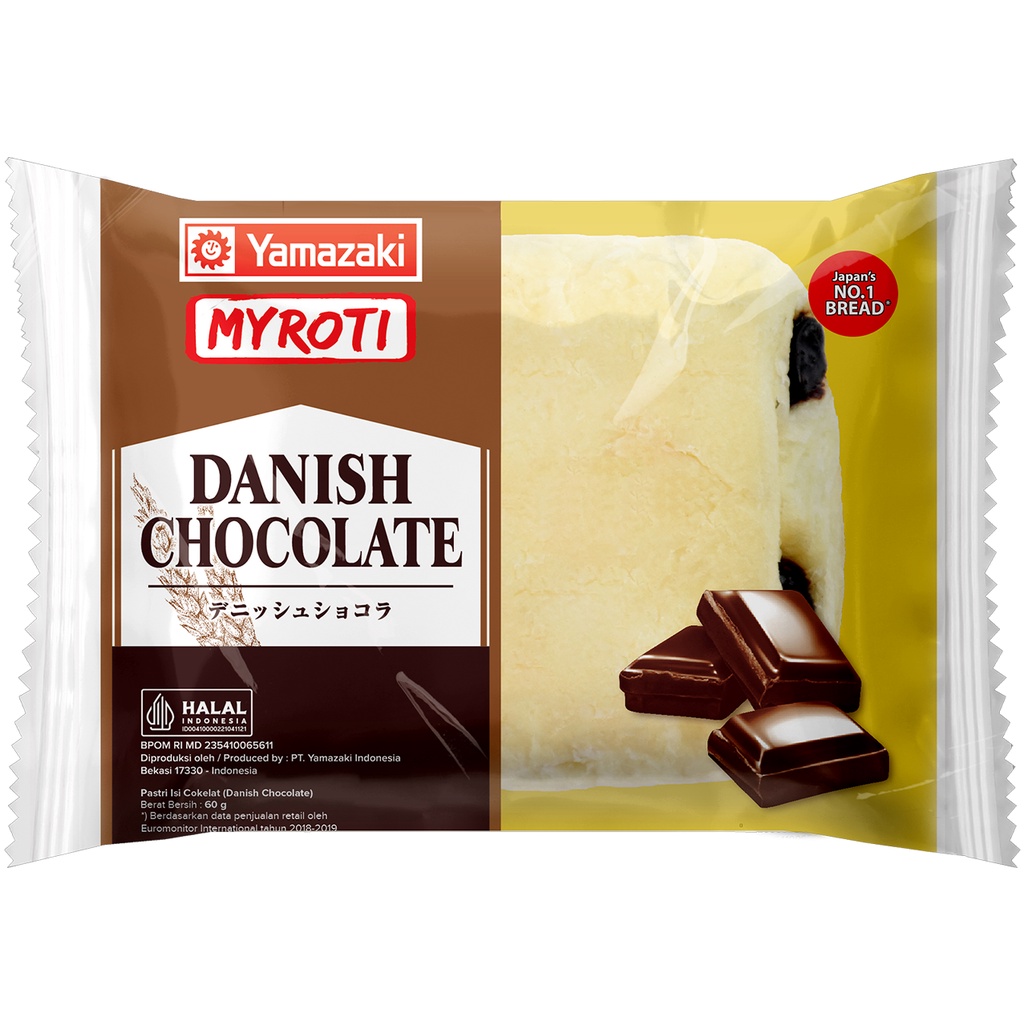 

YAMAZAKI MYROTI Roti pastry Danish Chocolate