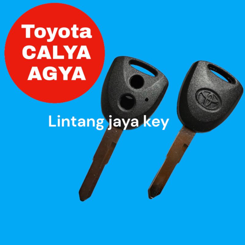 duplikat kunci mobil toyota calya agya (bahan istimewa)
