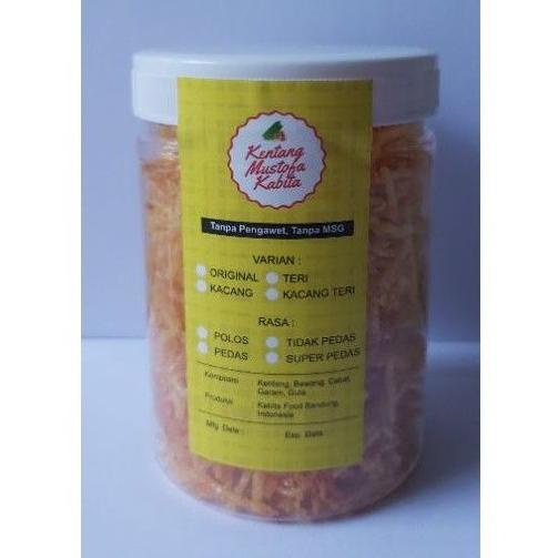 

frx60 Kering Kentang Mustofa Kabita (Toples 600ml) ...,,