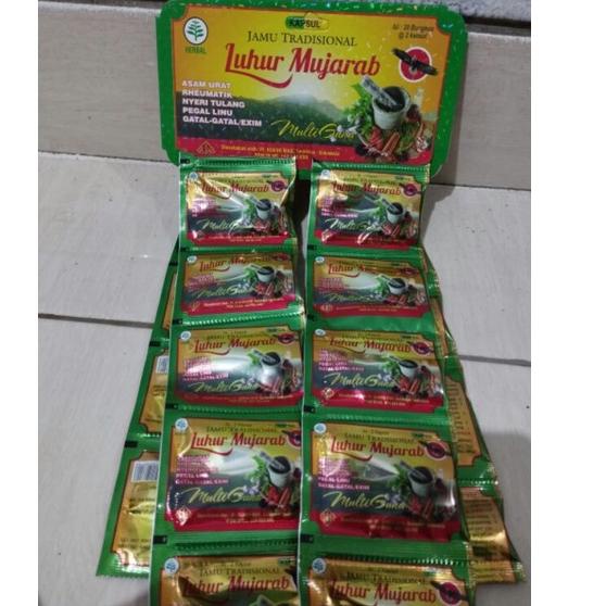 (Terbaik) Kapsul Luhur Mujarab original kapsul.herbal Tradisional jamu asamurat Terlaris