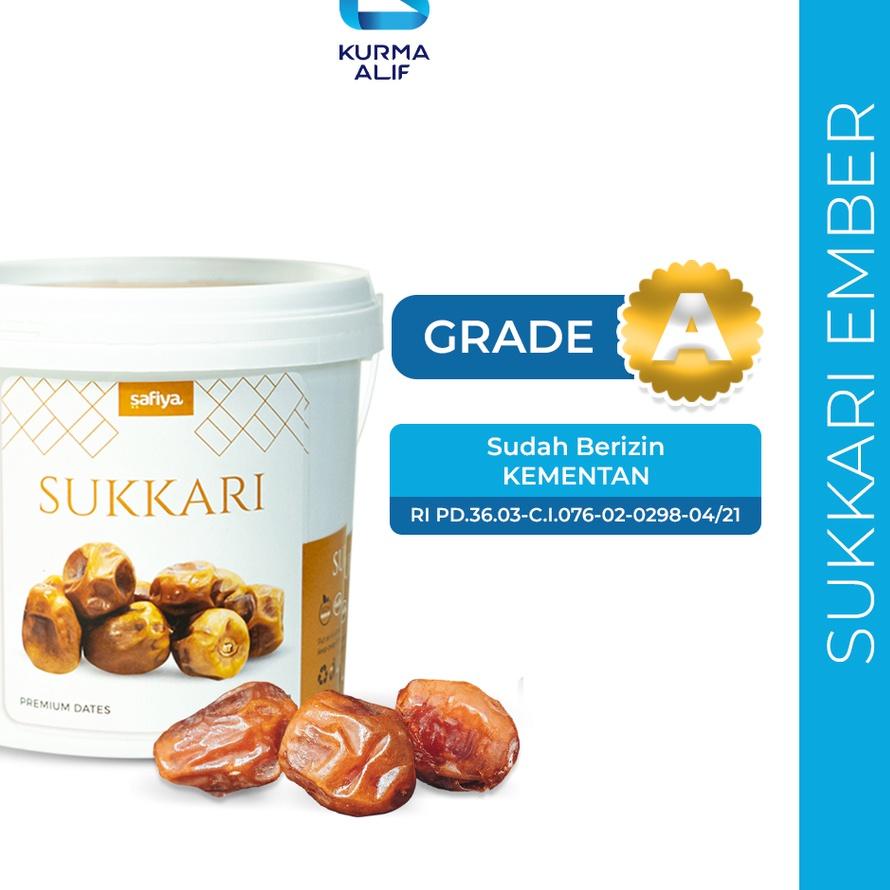 

✨TERBARU✨ Kurma Sukari Ember 850 gr Safiya Original 