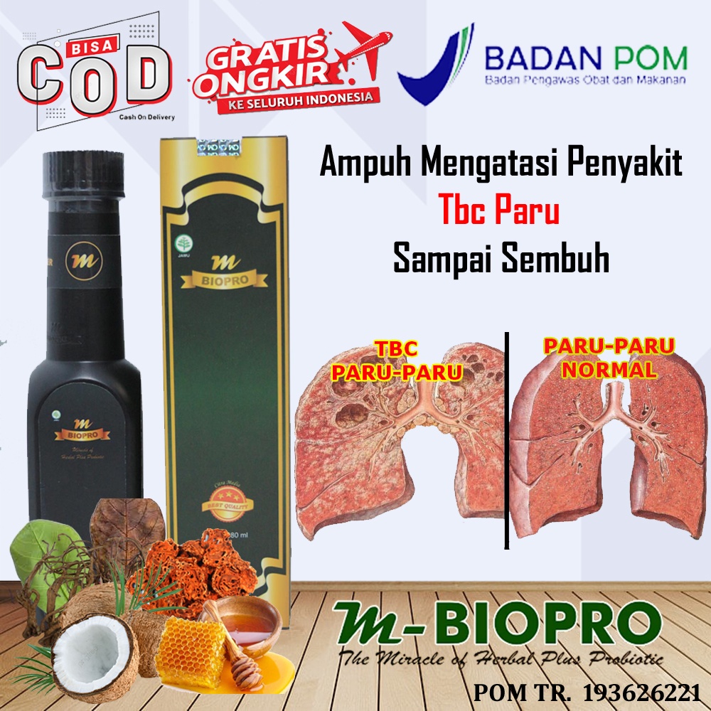 Obat Tbc Paru Paling Ampuh Tbc Untuk Anak Dan Dewasa - Mbiopro Herbal Alami Tanpa Efek Samping