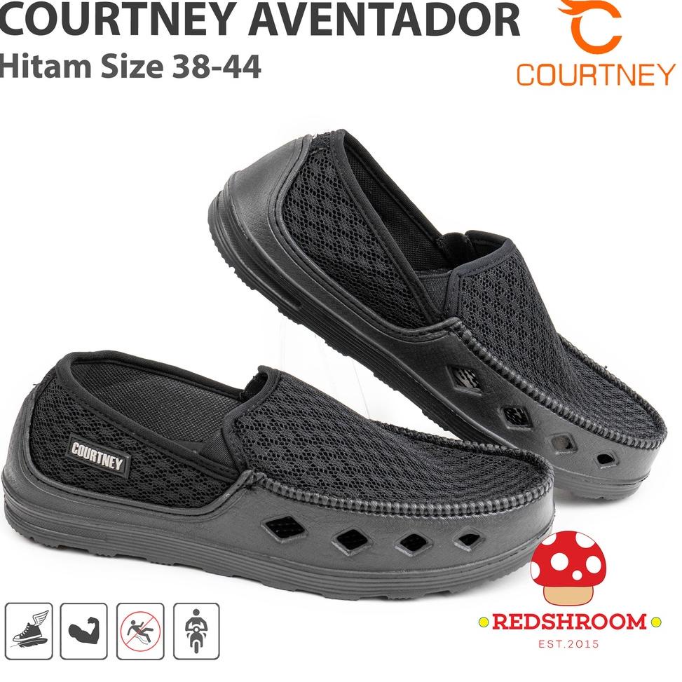 [ART. 824885] Sepatu Ardiles Courtney AVENTADOR HITAM - Fashion Casual Pria