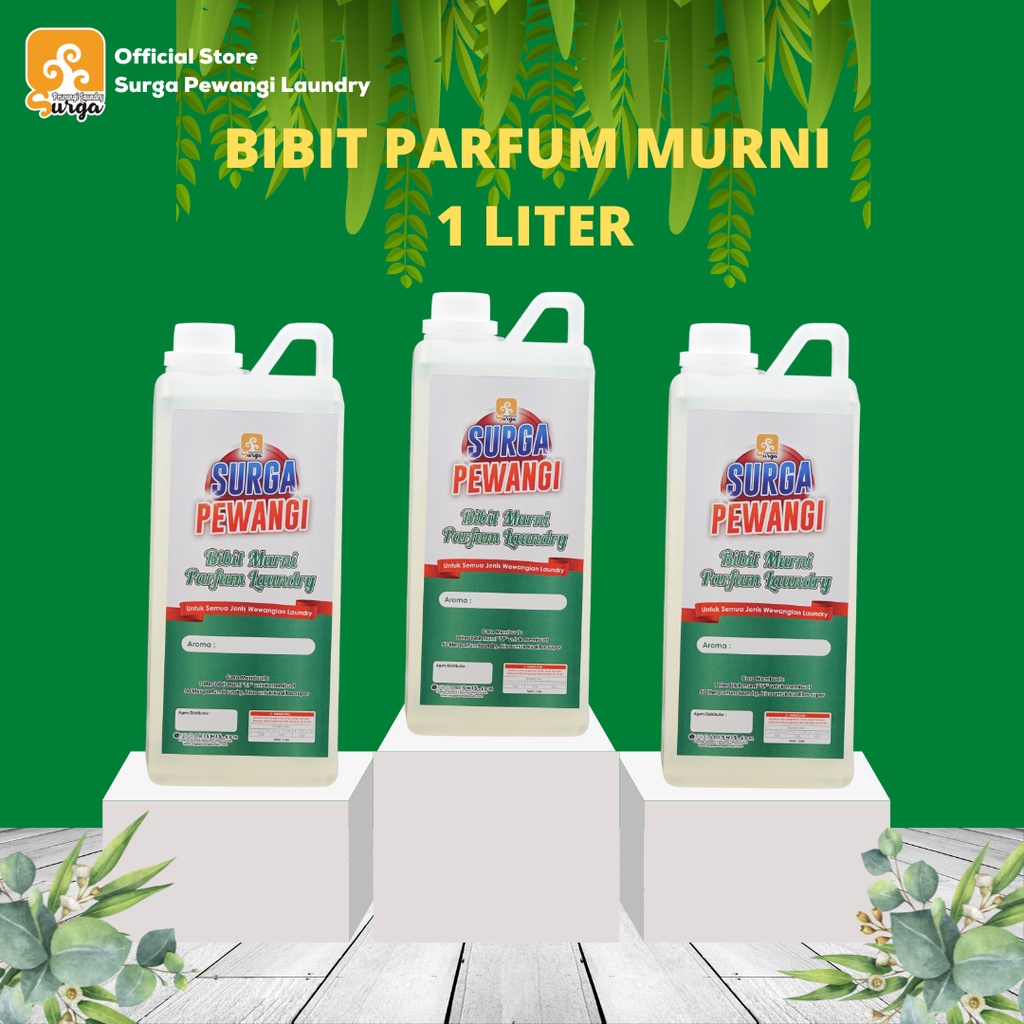 BIBIT PARFUM LAUNDRY MURNI ORIGINAL 1 LITER Aroma Parfum Laundry
