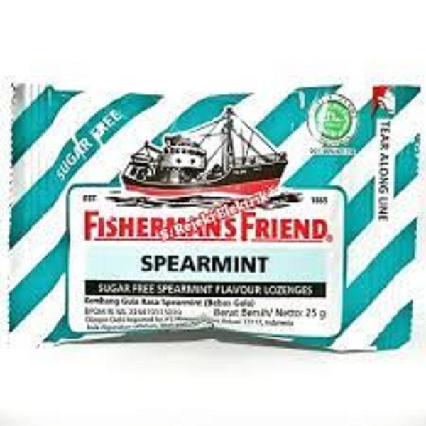 

Fisherman's spearmint candy 25gr