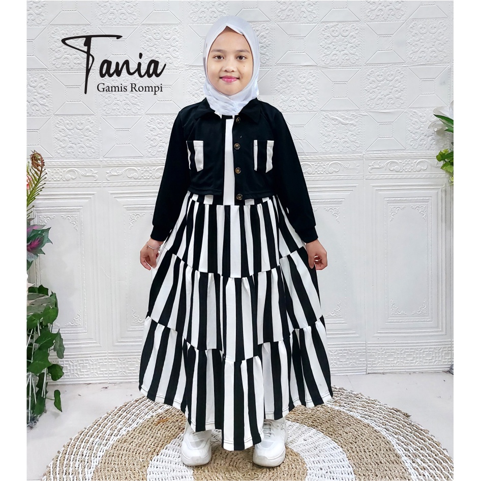 Gamis Rompi Tania CF Kids