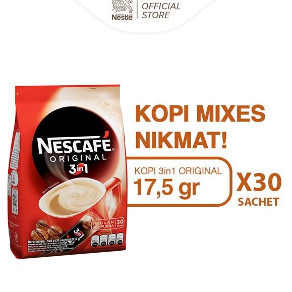 

☛Flash sale!! Nescafe Original 3in1 17.5gr x 30 The Best