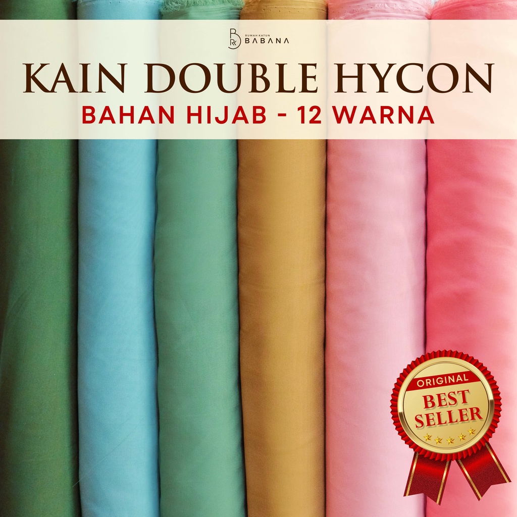 Kain Double Hycon Hijab Bella Square