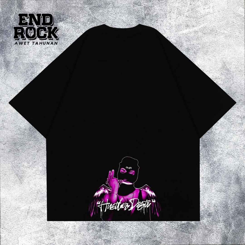 Kaos Oversize Original Endrock Tema Hustler Awk