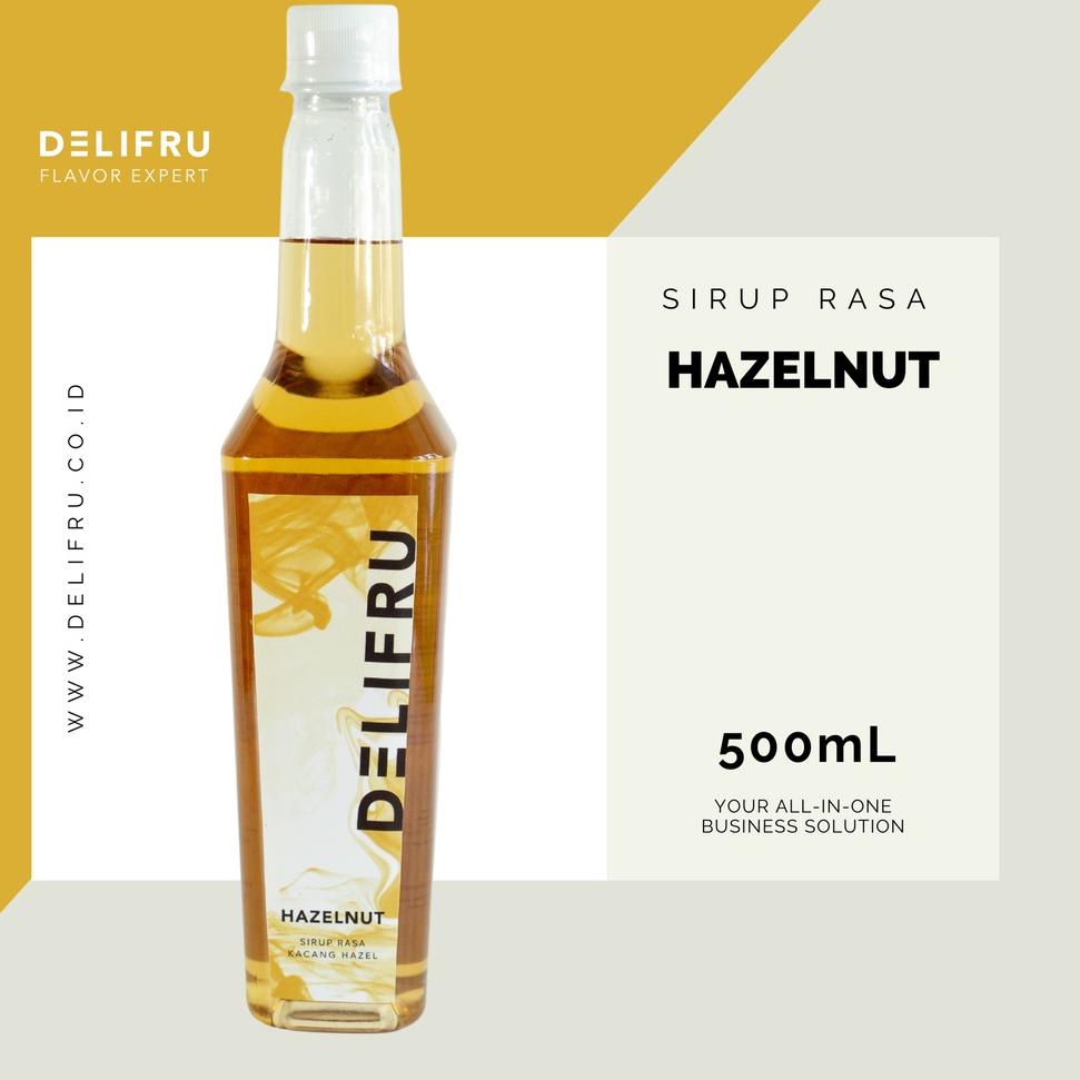 

N33 Syrup Hazelnut Delifru 500 ml - Sirup Hazelnut Premium READY STOCK ゜