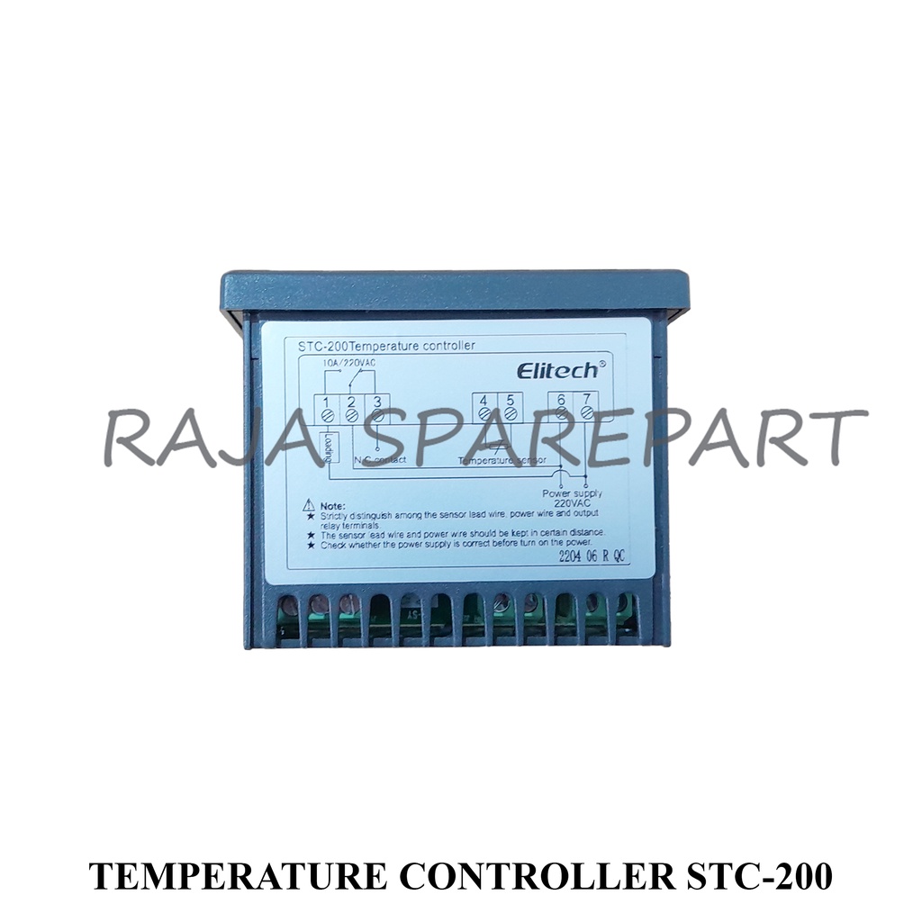 THERMOSTAT DIGITAL TEMPERATURE/TEMPERATURE CONTROLLER STC-200