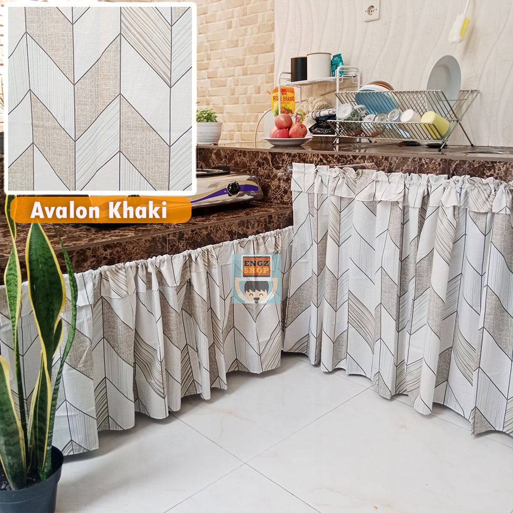 Set Dekorasi Dapur Avalon Khaki