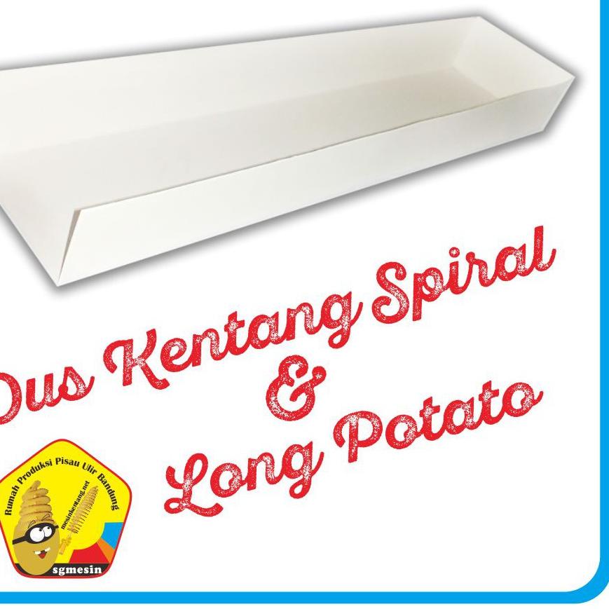♥ Dus polos kentang spiral dan long potato isi  ➭