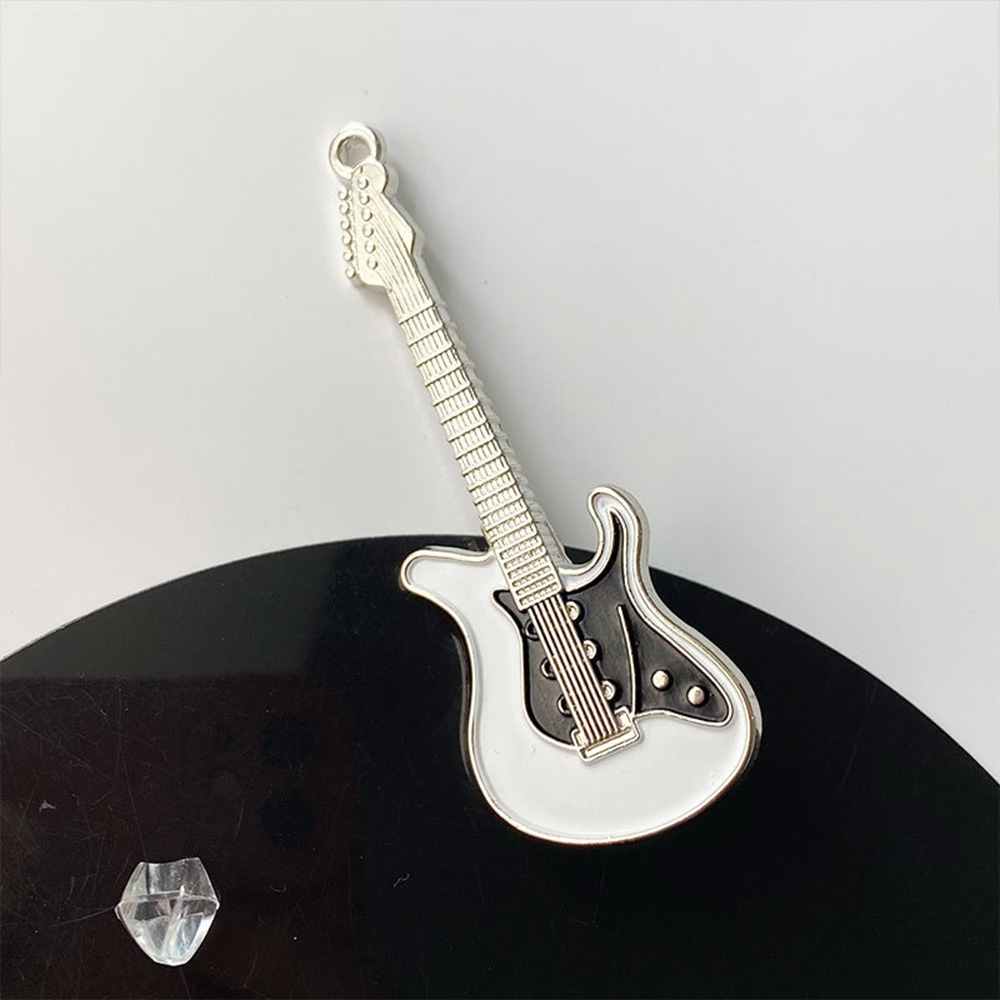 Y2k Manis Keren Gitar Elektrik Jepit Rambut Fashion Retro Pribadi Aksesoris Rambut