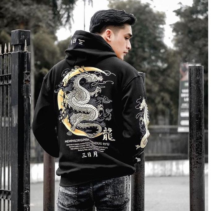 ❁ HOODIE MEMPHIS ORIGINS MIKADUKI RYU / SWEATER NAGA MEMPHIS ❆