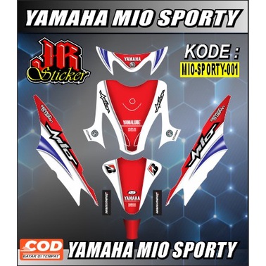 Decal Sticker Full Body Mio Sporty - Stiker Full Body Mio Sporty.
