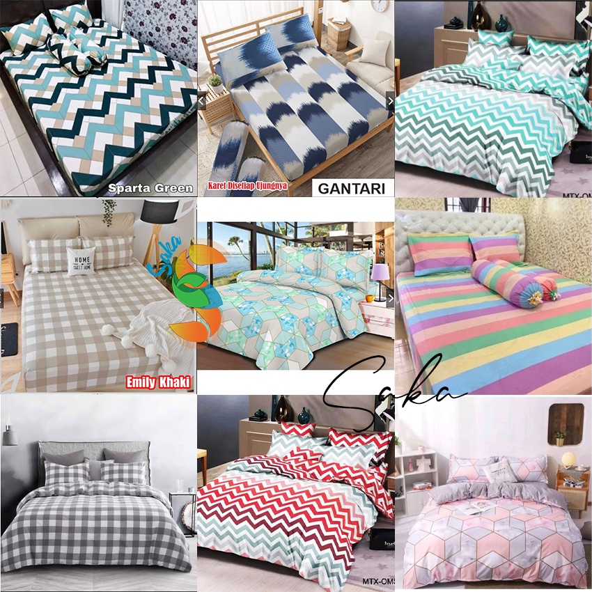 (PROMO) SPREI HOMEMADE 180x200 dan 160 x 200 TERMURAH SPREI SAJA