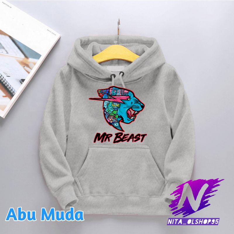 hoodie anak mr beast