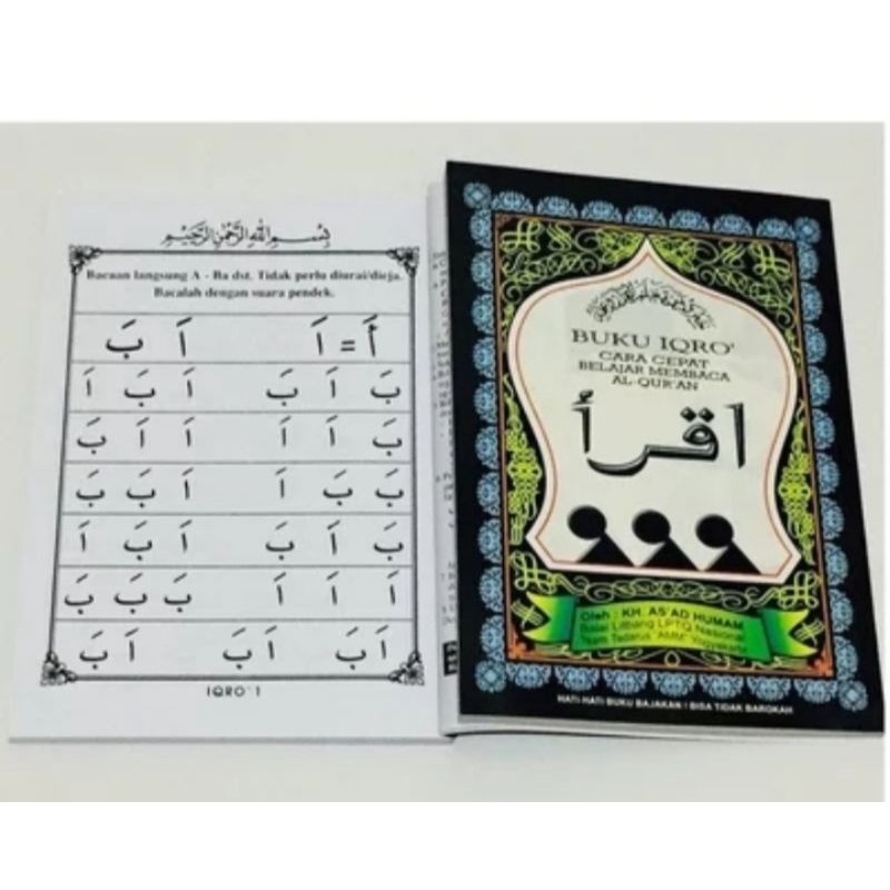 Buku IQRO jilid 1 sampai 6