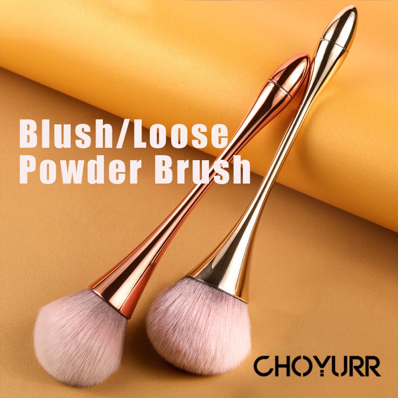 【COD】Powder / Blush On Brush Besar Blush On Makeup utk Bedak TaburKuas Make Up Korean Makeup Brush Foundation Tools Popular Portable -CH