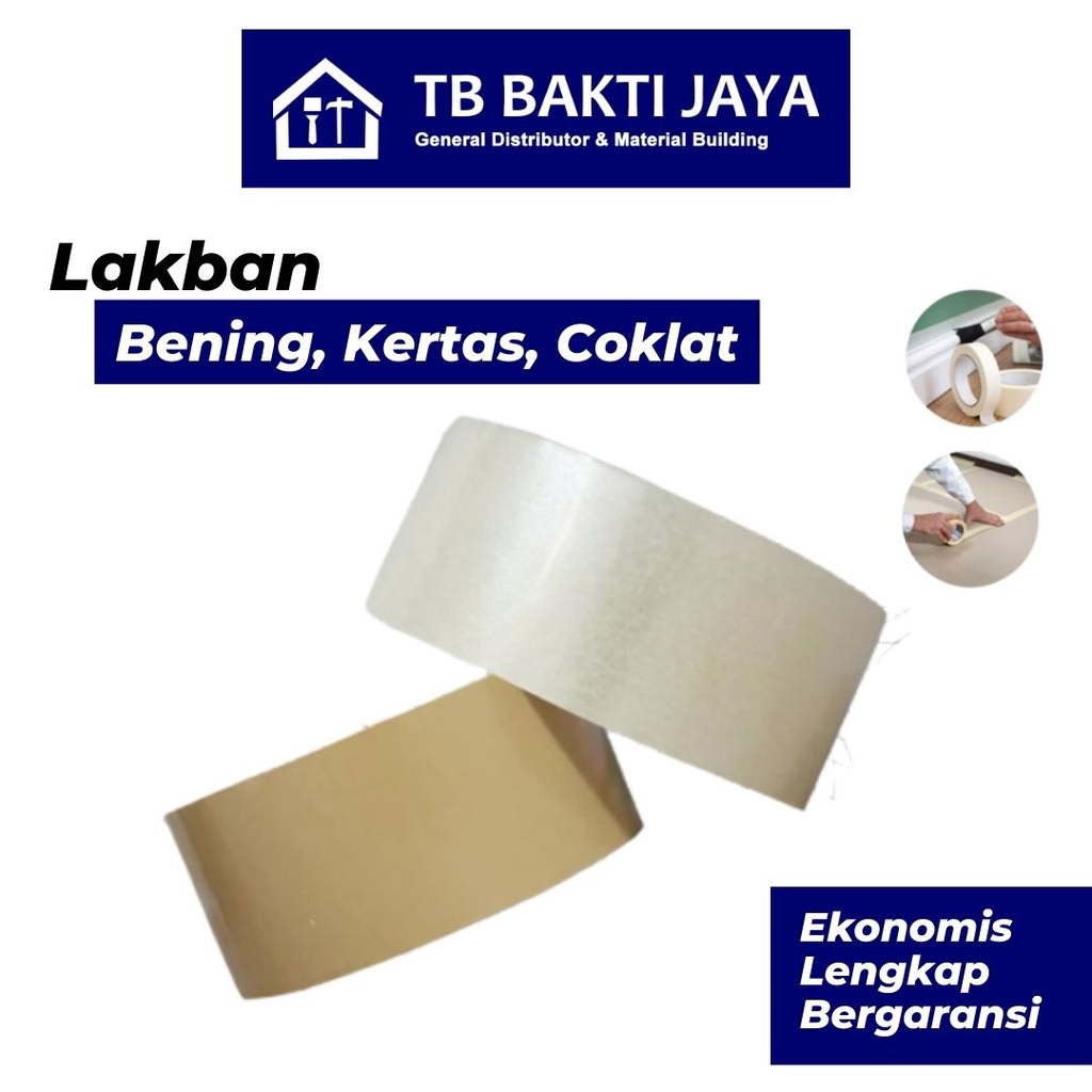 

lakban bening dan lakban coklat dijamin solasi bening yang kuat dan rekat menempel