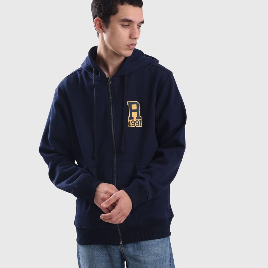 ●  Roughneck HZ030 Navy R1991 Zipper Hoodie ➭