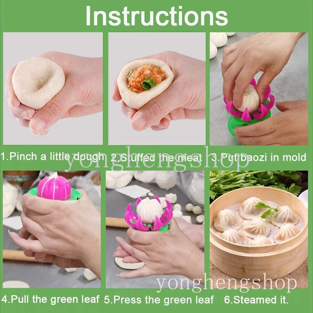 Cetakan Pembuat Bakpao / Pangsit / Pie DIY