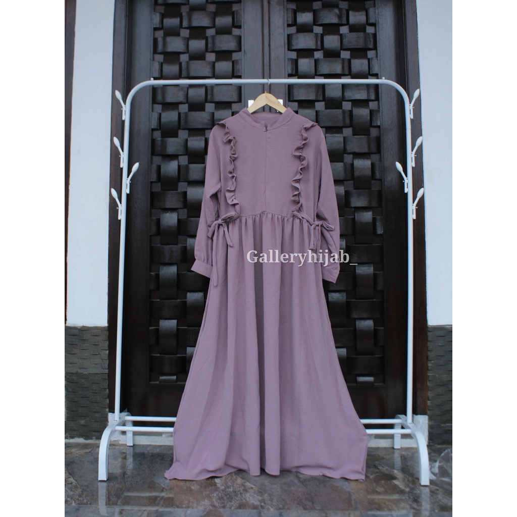 =new= Nadin Dress // Gamis Serut terbaru // Style kekinian