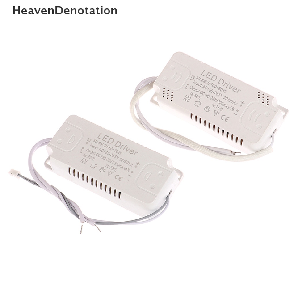 [HeavenDenotation] Driver LED 300mA Board 8-24W 20-36W 30-50W 36-60W 50-70W 60-80W Lampu Power LED HDV