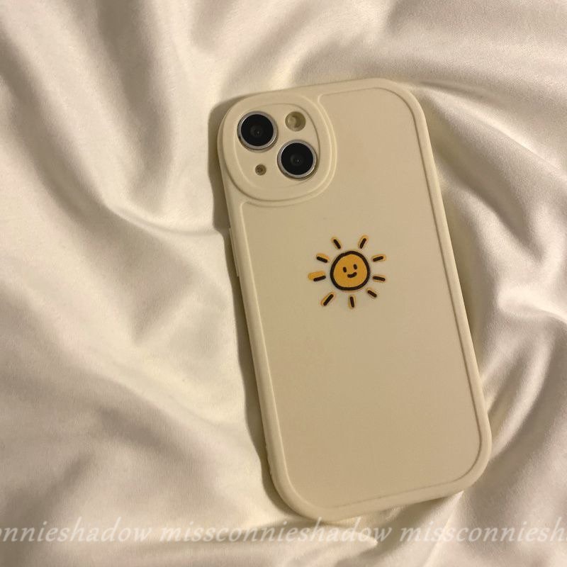 Couple Sun Moon Case Realme C53 C25 C21Y C31 C12 C25s C21 C3 C20 C15 5i 5S 6i C35 C30 GT Master Edition 8i 8 8pro C11 2021 6s 7i C17 7 6 C21Y C25Y C20A Simple Warna Solid Sarung