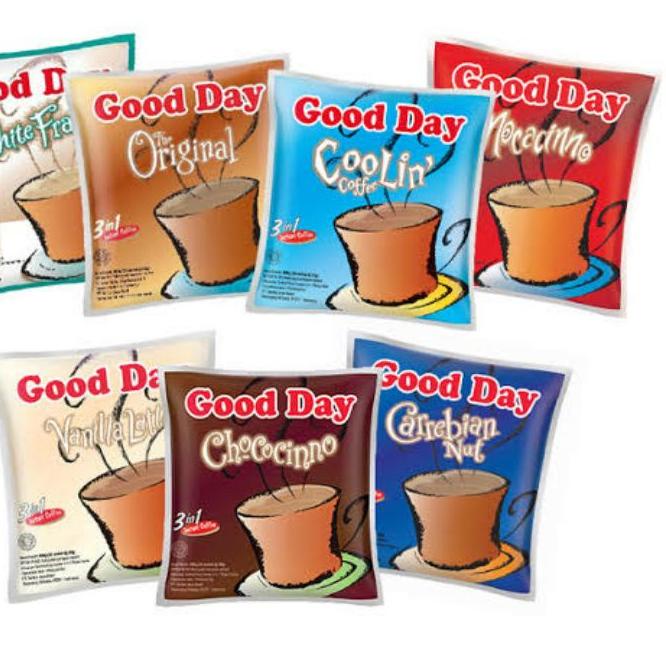 

❉ good day 1pak isi 50 sachet ▼
