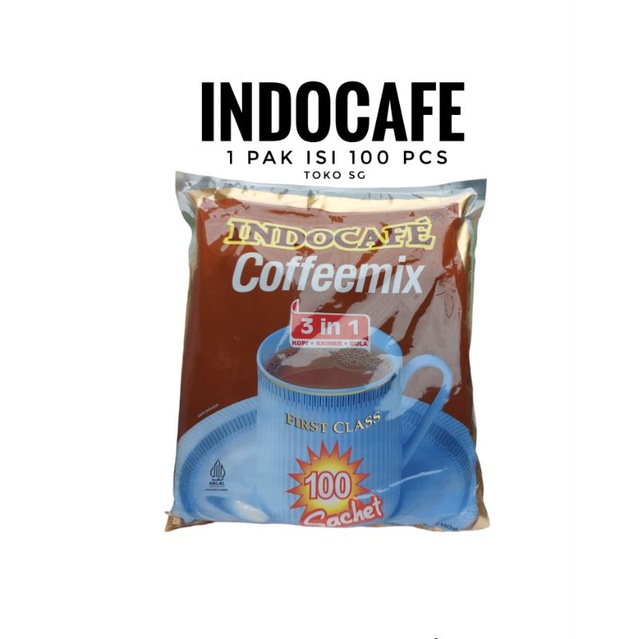 

Indocafe coffeemix [ 1 pak isi 100 sachect ]