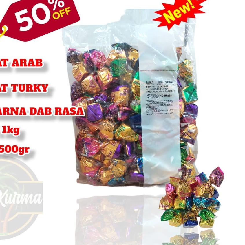 

♀ Coklat ARAB/TURKY,Cokelat TRUFFLE MIX/CAMPUR 1kg ☊