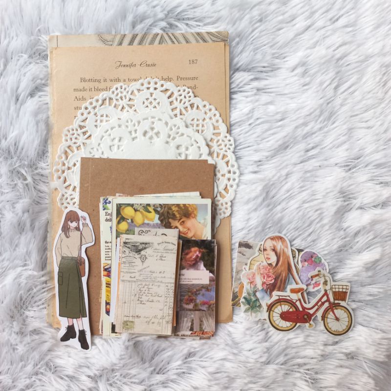 

Journal/Journaling Kit/Bundle/Scrapbook Vintage