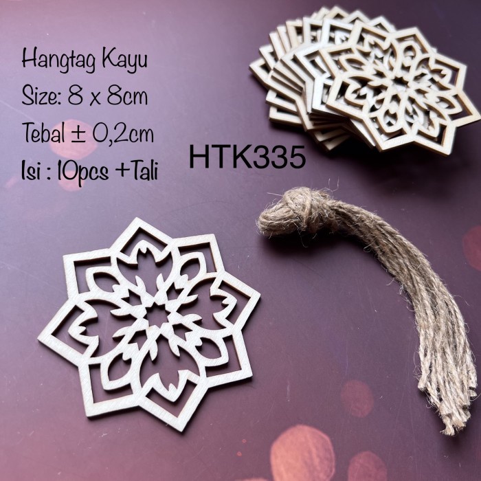 

Hangtag Kayu Gantungan Idul Fitri| Lebaran | Eid Mubarak| Hampers| HTK - HTK335 ISI 10