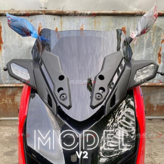 Windshield XMAX new 2023, Visor XMAX new 2023 , Kaca depan XMAX 2023