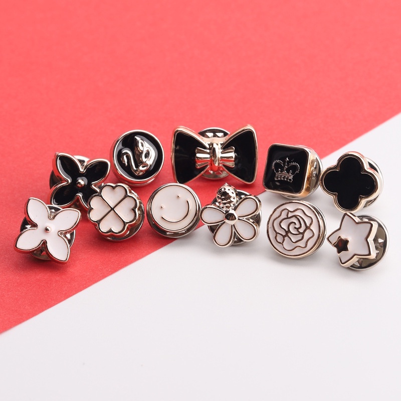 HZ Bros Pin Kancing Tanpa Jahit Kancing Baju Kancing Hijab Kancing Mutiara Divine Bros Tuspin Bisa Lepas