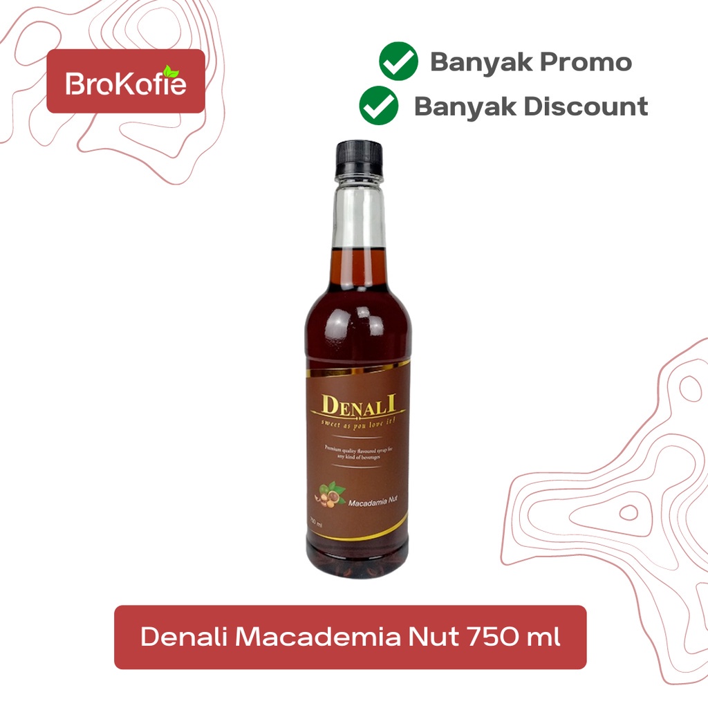 

Denali Syrup 750ml Macadamia Nut