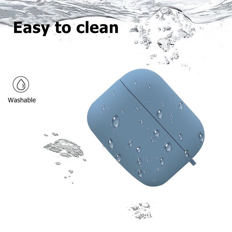 Case PC+Silicone Inner Flocking Protective Cover Airpods Gen 2/Airpods 3/Airpods Pro/Airpods Pro 2 Sleeve