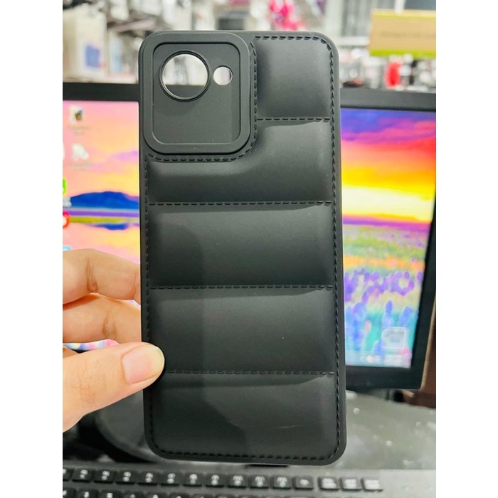 PUFF CASE Shockproof Realme C30S/C33/C20/C11/Realme 8 Pro/Realme 8 5G/Realme 9 Pro Softcase Matte Bantal Macaron