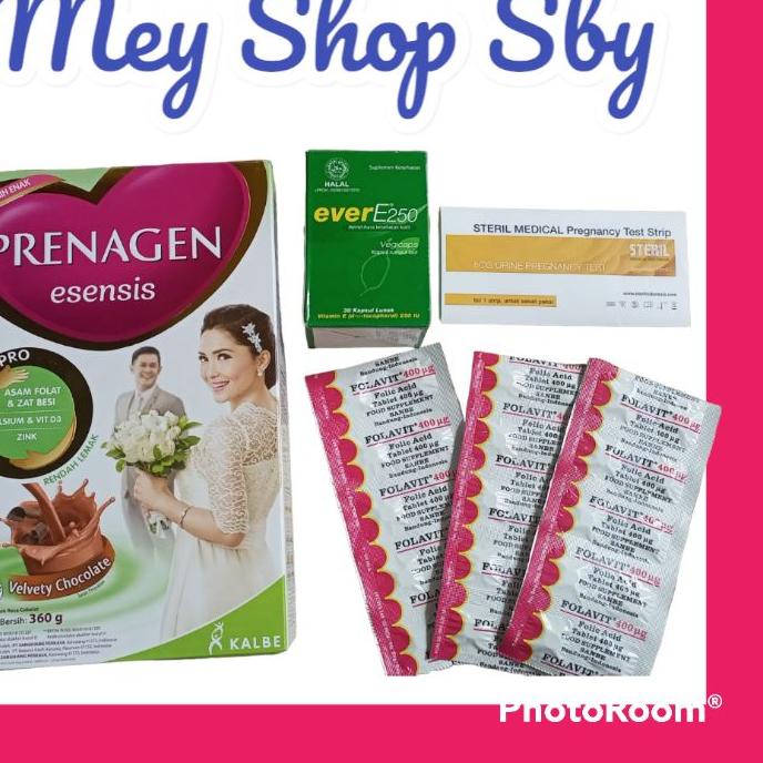 ➳ ❤️READY STOK❤️PAKET  PRENAGEN/FOLAVIT/EVER E ➫
