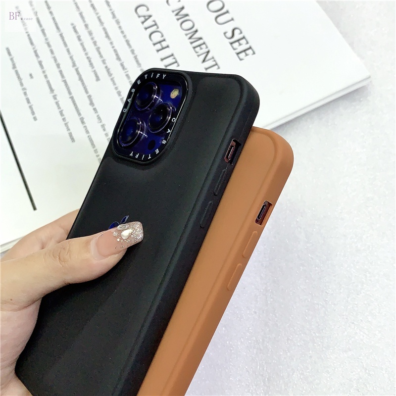 IPHONE (CASETIFY) Casing Silikon Lembut Untuk Iphone14 13 12 11 Pro Max X XR XSMAX 6 8 7 Plus