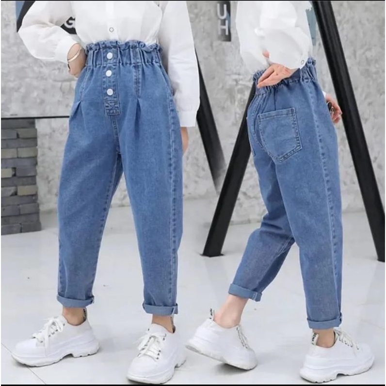 Celana Jeans Levis Panjang Anak Perempuan 1-12 Tahun Celana Panjang Jeans Highwaist Kids Denim Impor