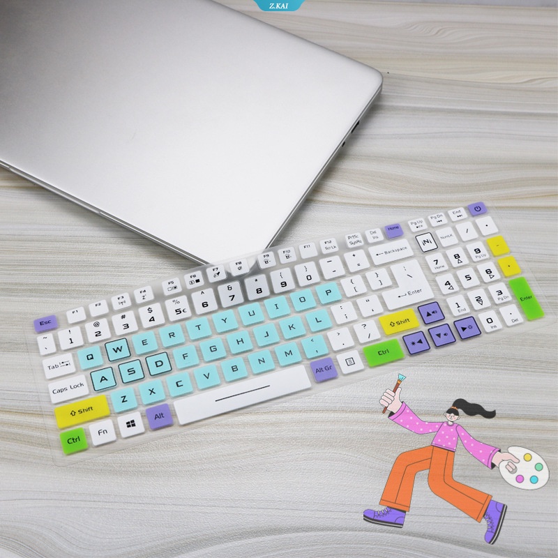 Silicone Keyboard cover suitable for Acer Nitro 5 AN515-42 AN515 42 AN515-52 AN515 42 51 52 51ez 51by 791p 15.6 Cover 【 ZK 】