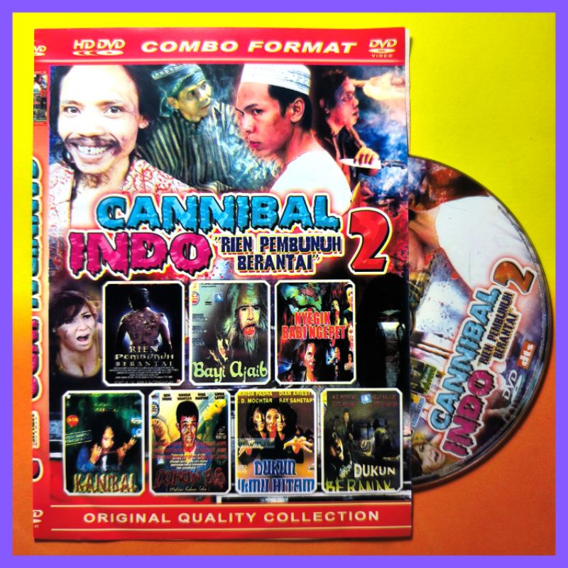 Kaset Film Indonesia Jadul Lawas Koleksi Horor Terlaris Volume 2.